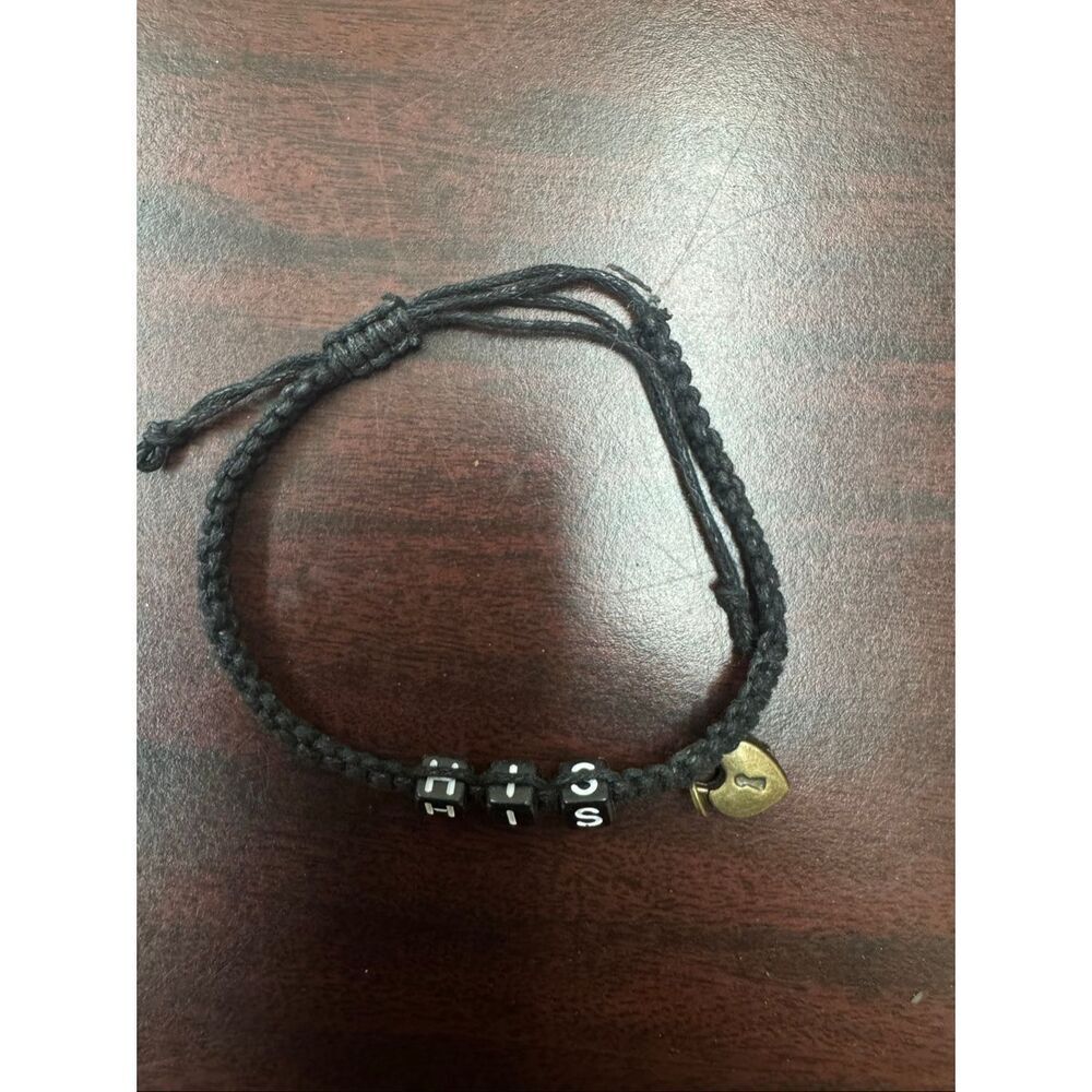 ‘His’ Cord Adjustable Bracelet